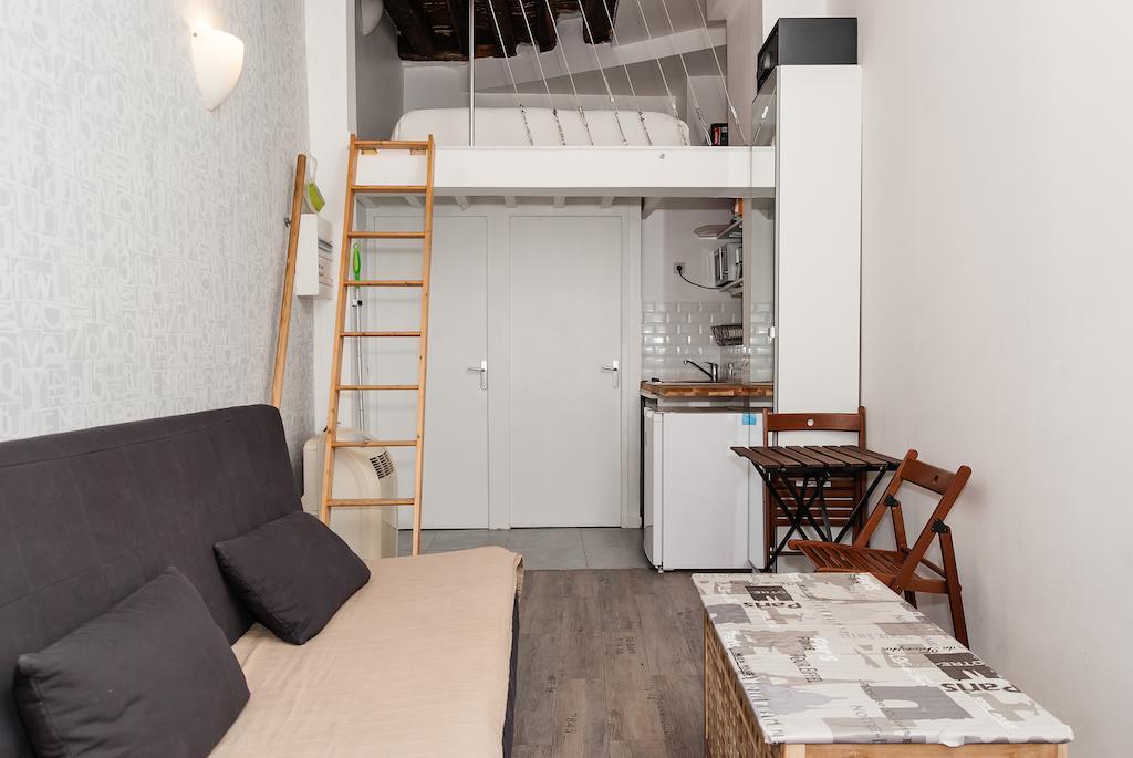 Studio Petit Pompidou Parijs Kamer foto